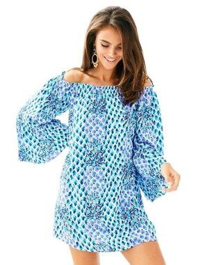 LILLY PULITZER Nevie Off the Shoulder Dress XXS